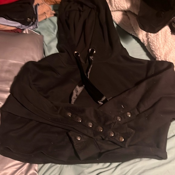 Cropped hoodie - Picture 1 of 2